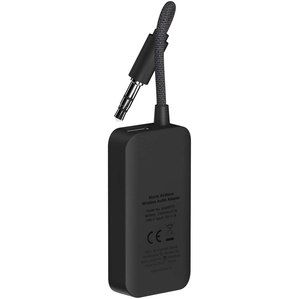 Бездротовий аудіоадаптер Xtorm XAWBT01 AirWave чорний - 12447690- Фото №4 Бездротовий аудіоадаптер Xtorm XAWBT01 AirWave чорний - 12447690- Фото №4