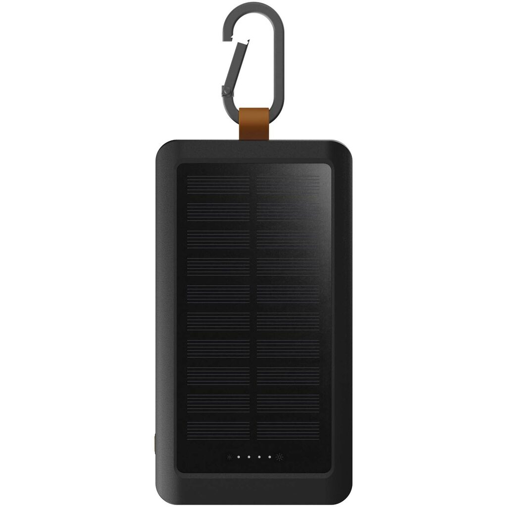 Портативное зарядное устройство Xtorm XG2S101 Go2 на солнечных батареях 10 000 мАч 15 Вт с подсветкой темно-сірий - 12447984- Фото №2