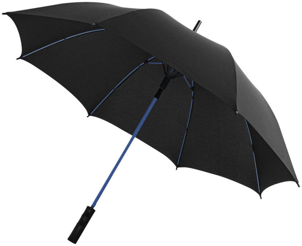 Зонт 23'', цвет сплошной черный, синий