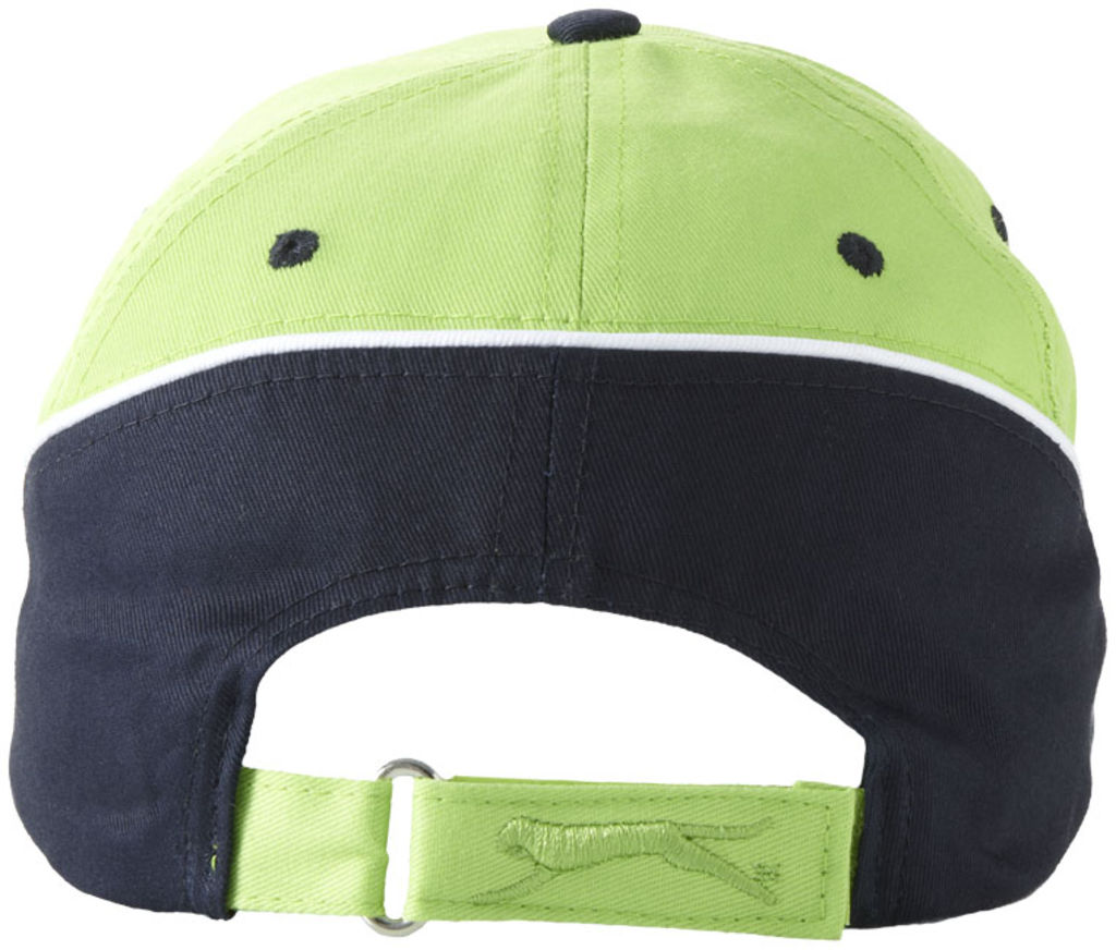 Кепка Draw из 6-ти панелей, цвет зеленое яблоко, темно-синий - 11100301- Фото №4 Кепка Draw из 6-ти панелей, цвет зеленое яблоко, темно-синий - 11100301- Фото №4