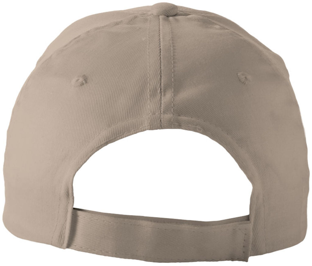 Бавовняна кепка Basic, колір хакі - 11106605- Фото №4