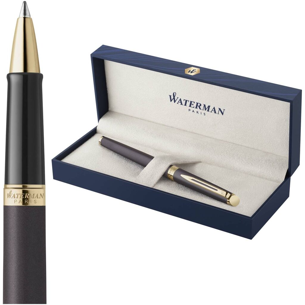 Ручка-ролер Waterman Hemisphere F чорний - 10637290- Фото №5