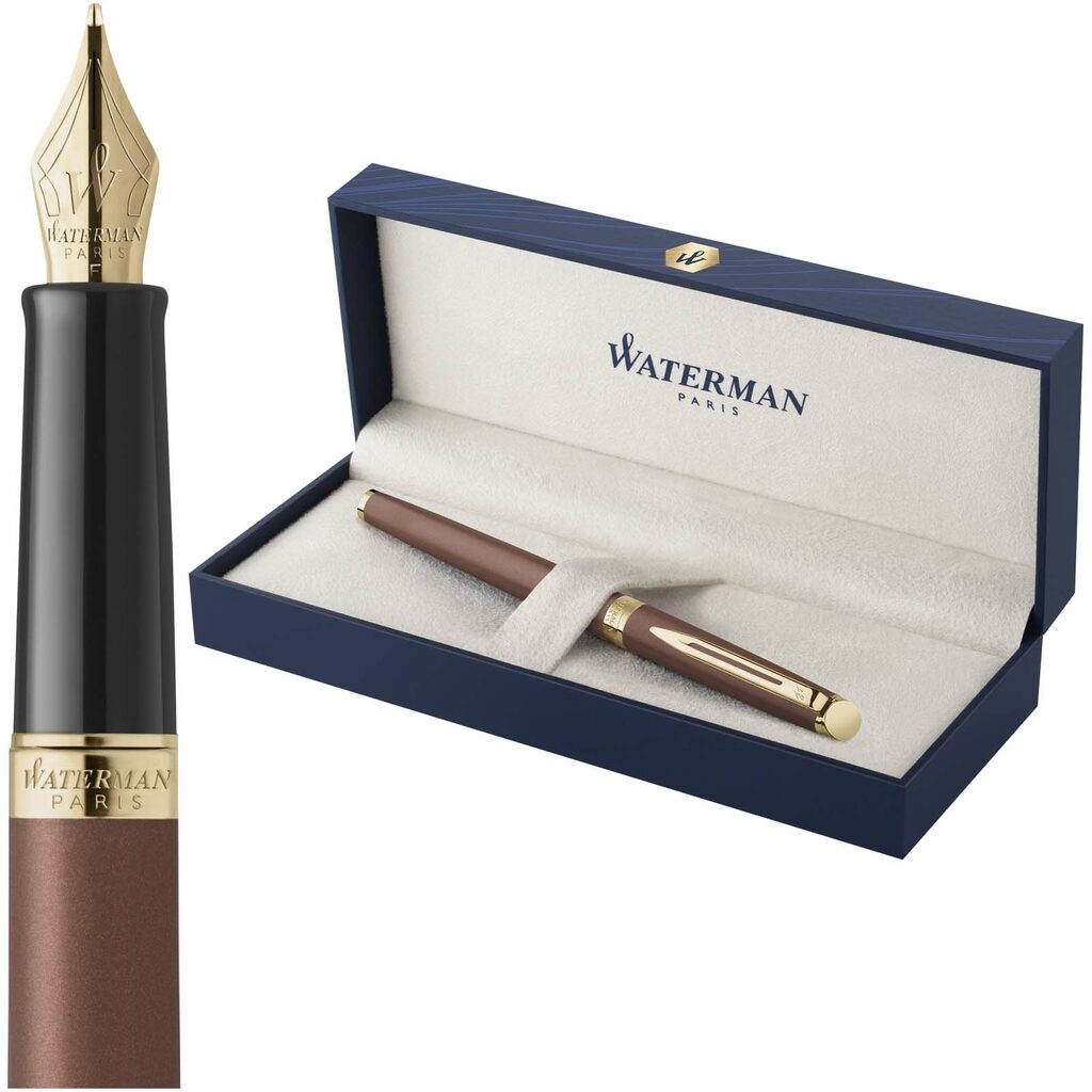 Перьевая ручка Waterman Hemisphere M медно-красный - 10637432- Фото №5