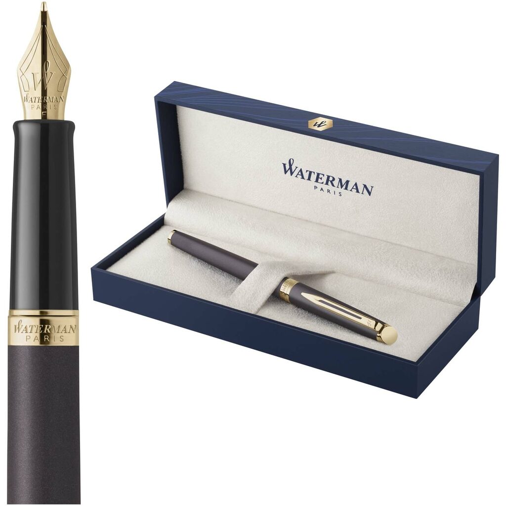 Перова ручка Waterman Hemisphere M чорний - 10637490- Фото №6