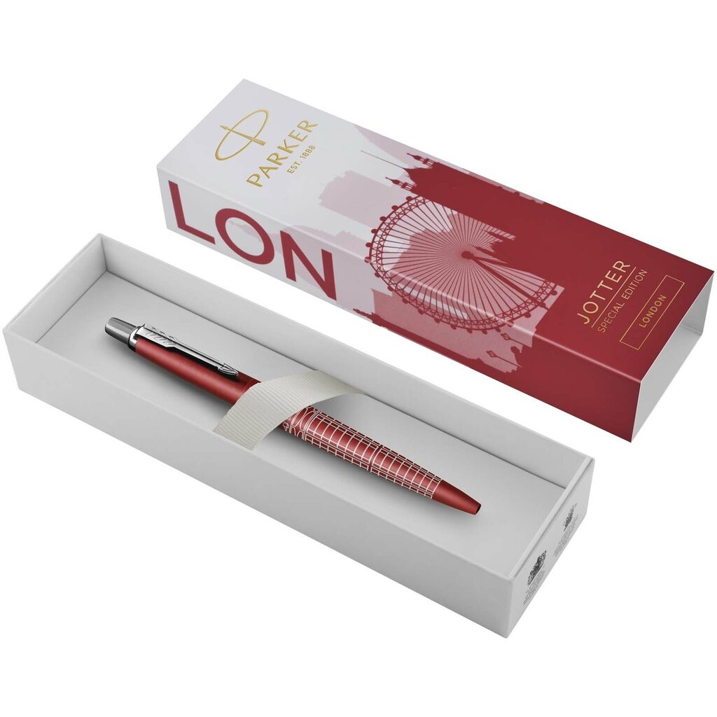 Parker Jotter SE Global Icons кулькова ручка червоний - 10793321- Фото №1
