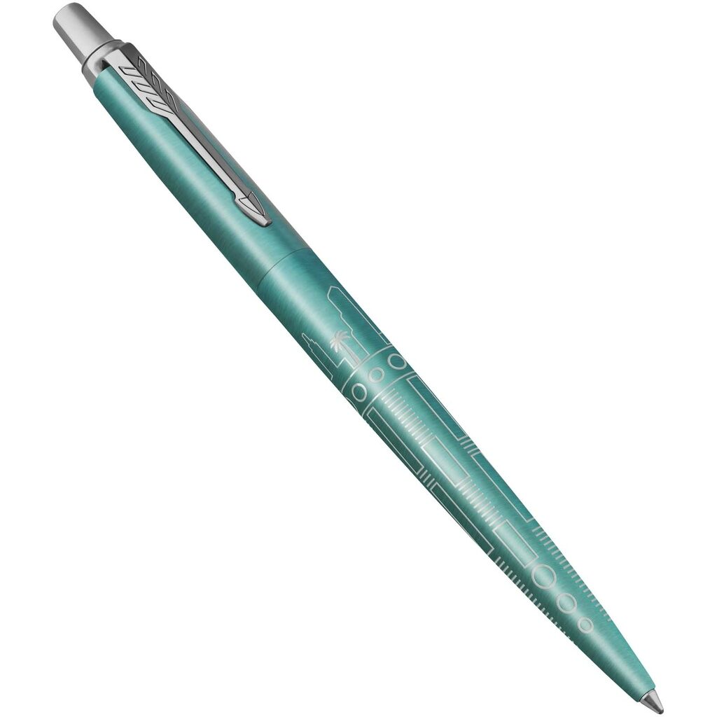 Parker Jotter SE Global Icons кулькова ручка бірюзовий - 10793351- Фото №4