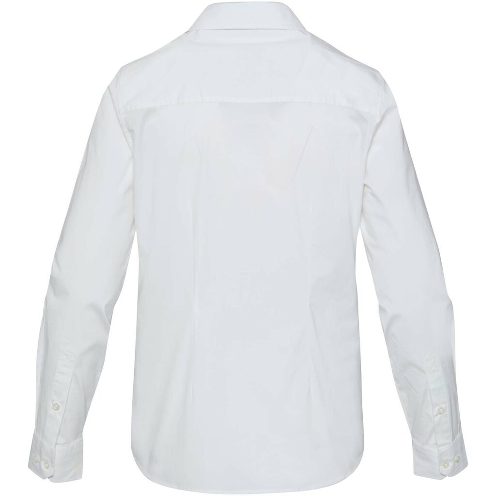 Carnelian женская рубашка из поплина белый  размер L - 39503013- Фото №3