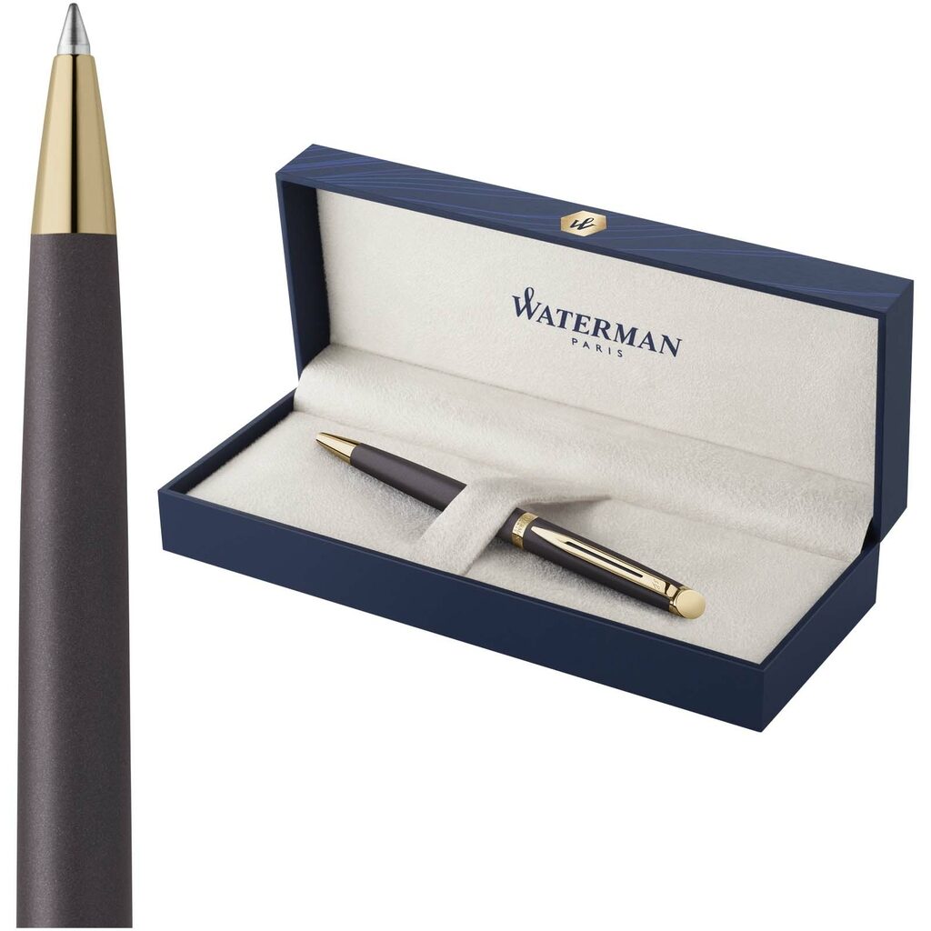 Шариковая ручка Waterman Hemisphere M сплошной черный - 10636790- Фото №5