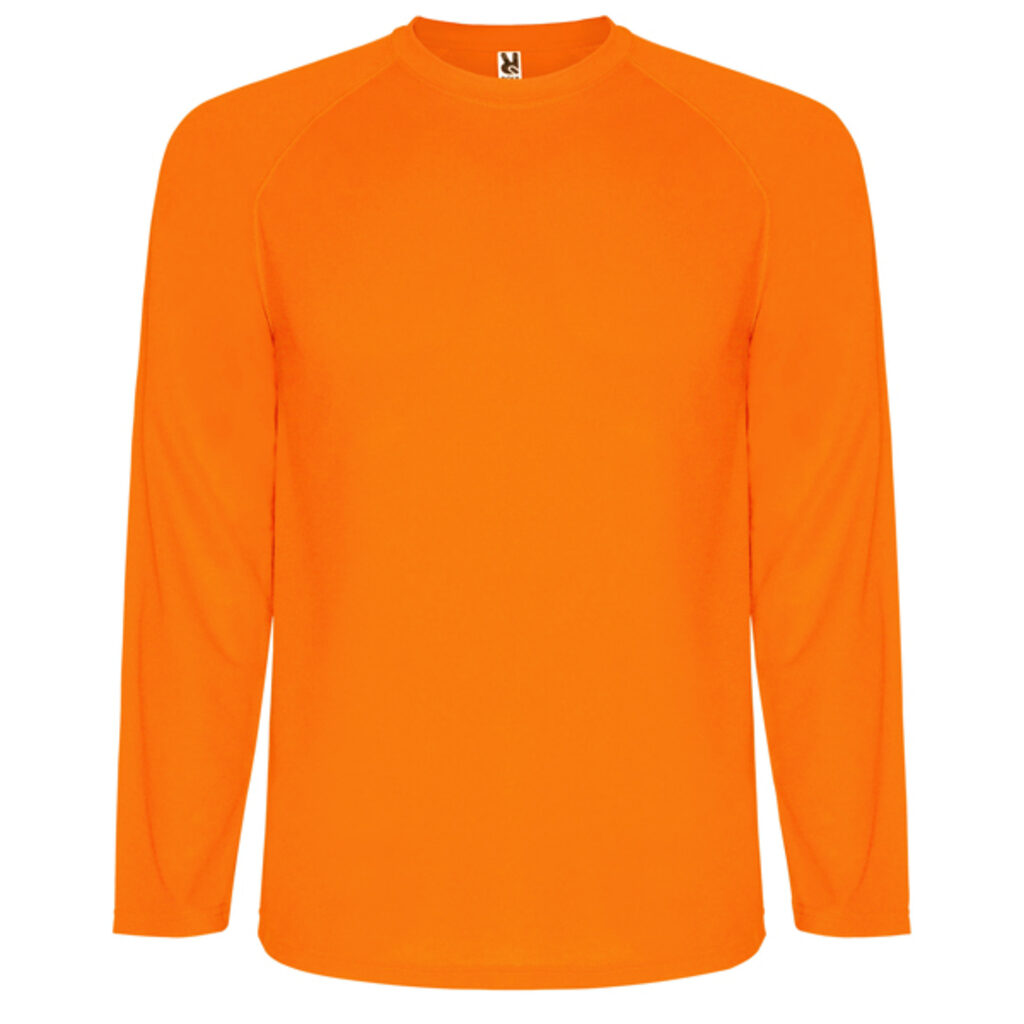 MONTECARLO L/S Лонгслив для занятий спортом оранжевый флюорисцентный  размер 2XL - CA041505223- Фото №1