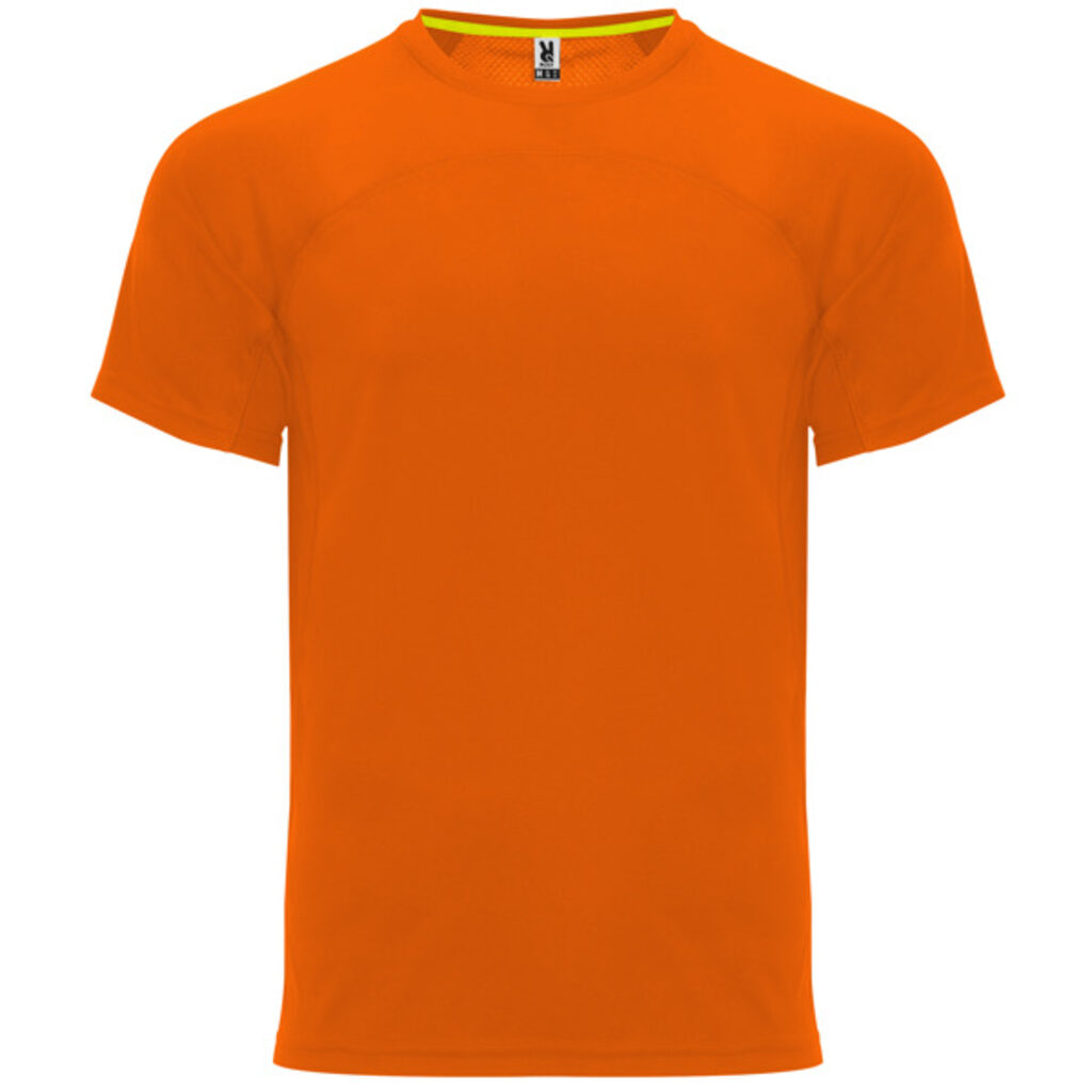 MONACO Футболка унисекс с коротким рукавом оранжевый флюорисцентный  размер S - CA640101223- Фото №1
