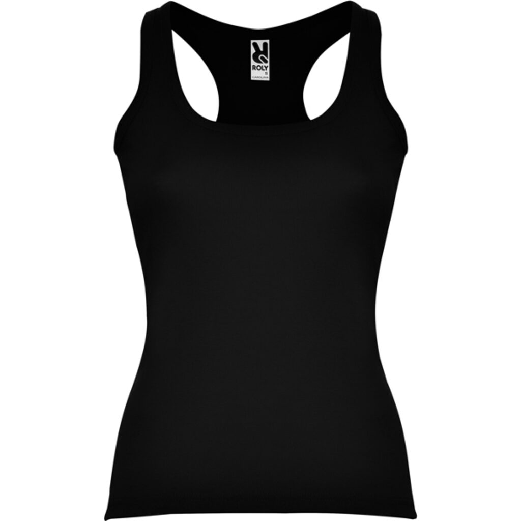 CAROLINA Обтягуюча майка чорний розмір 2XL - CA65170502- Фото №1 CAROLINA Обтягуюча майка чорний розмір 2XL - CA65170502- Фото №1