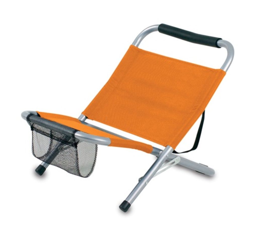 Пляжне крісло, колір помаранчевий