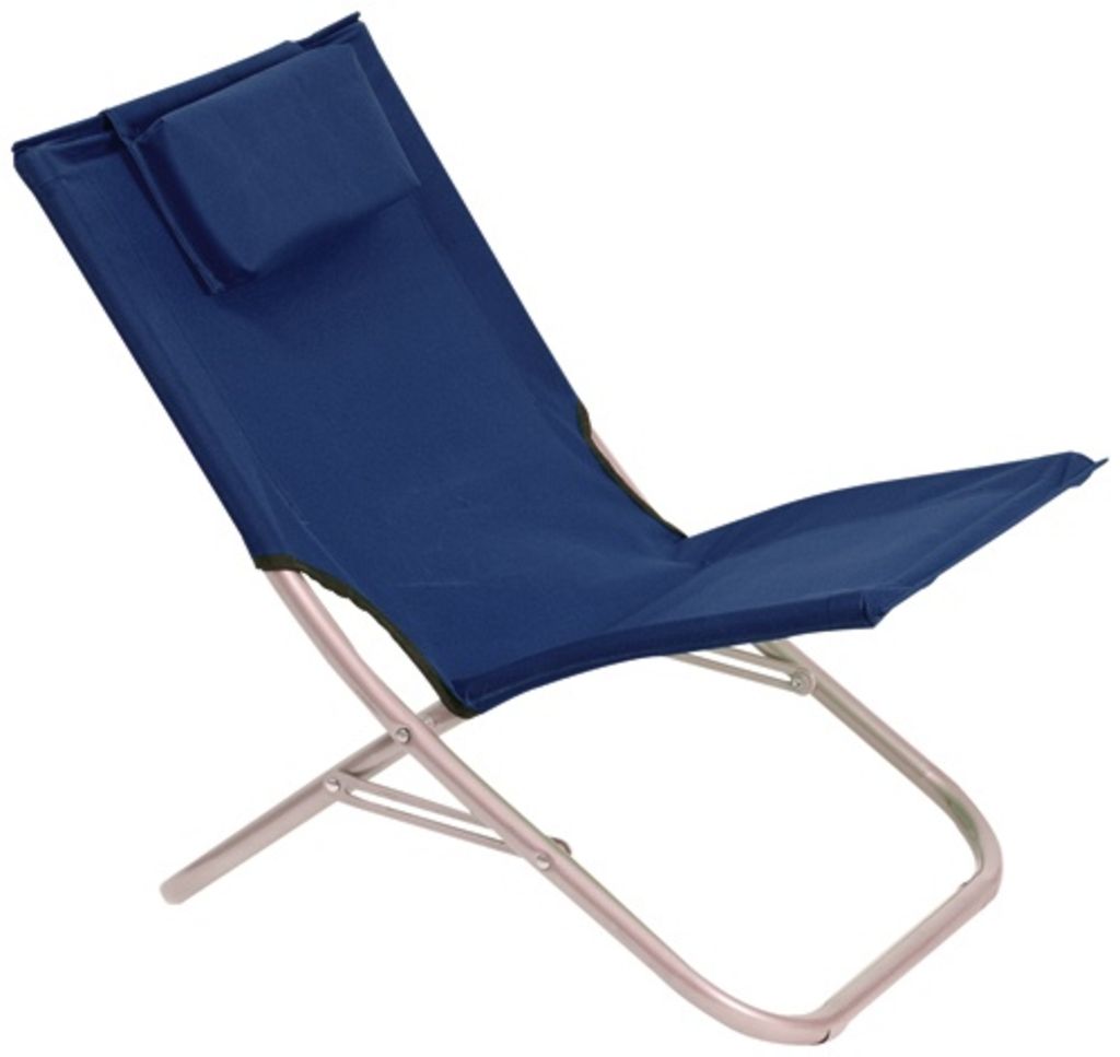 Раскладной стул, цвет синий