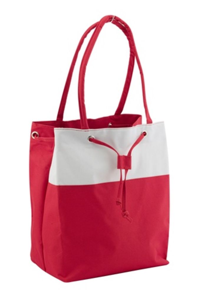 Пляжная сумка, цвет красный