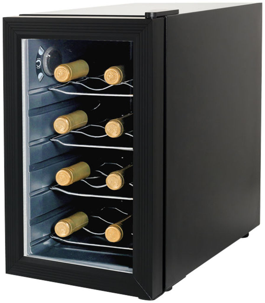 Холодильник Duras для 8-ми бутылок вина, цвет сплошной черный