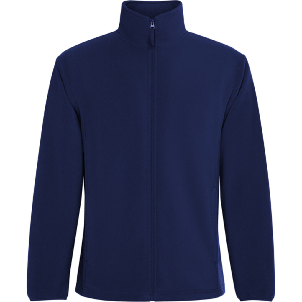 Флісова куртка із застібкою-блискавкою спереду темно-синій  розмір 8 - CQ64142555- Фото №1