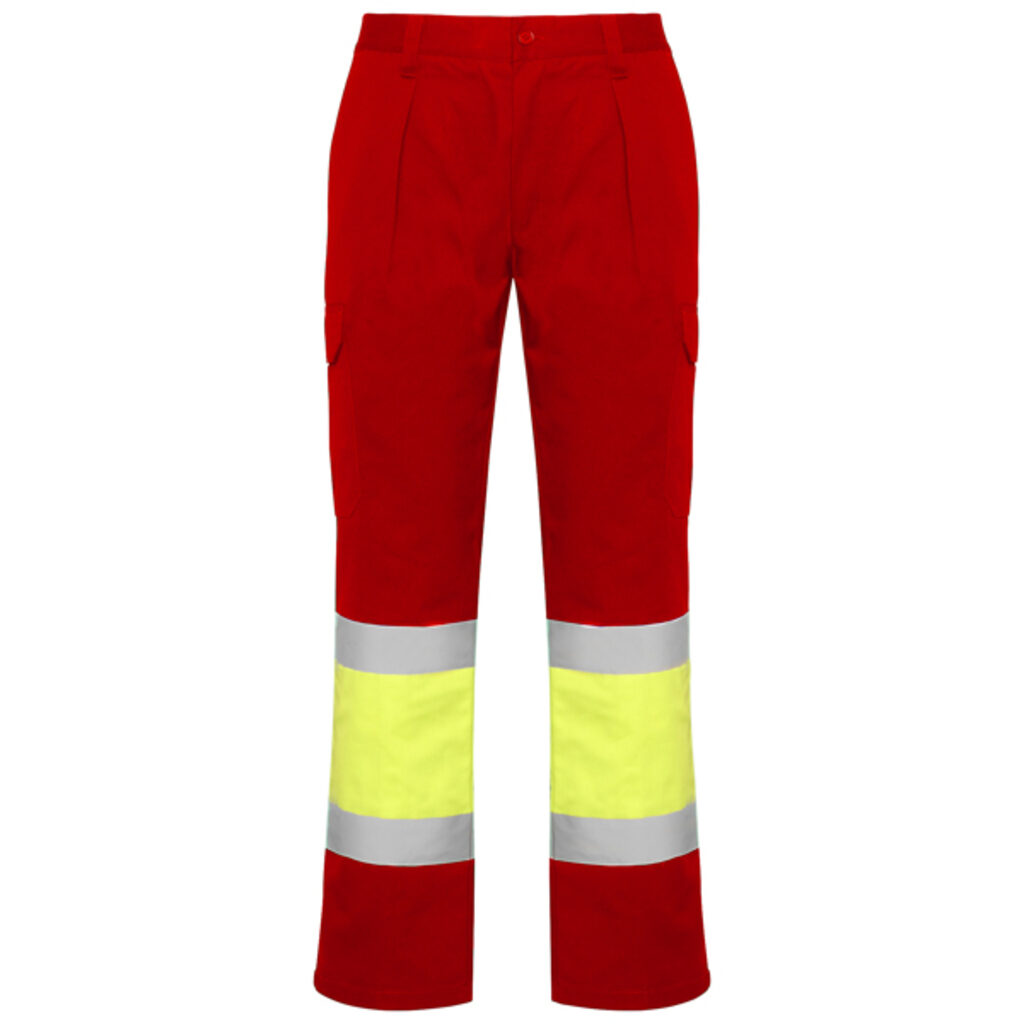 Зимние брюки повышенной видимости с несколькими карманами rojo laboral, amarillo fl&uacute;or - HV930163601221- Фото №1