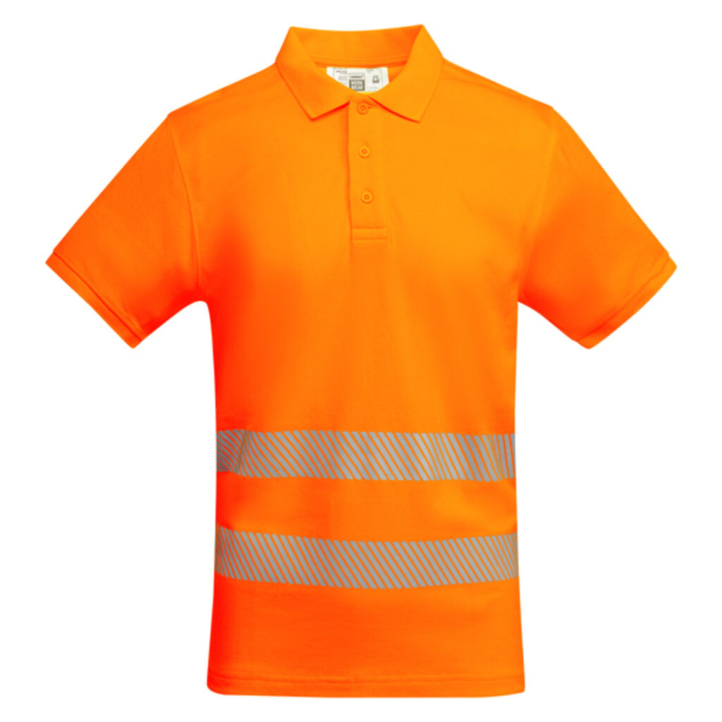 Чоловіча сорочка поло підвищеної видимості флуор помаранчовий  розмір 3XL - HV931806223- Фото №1