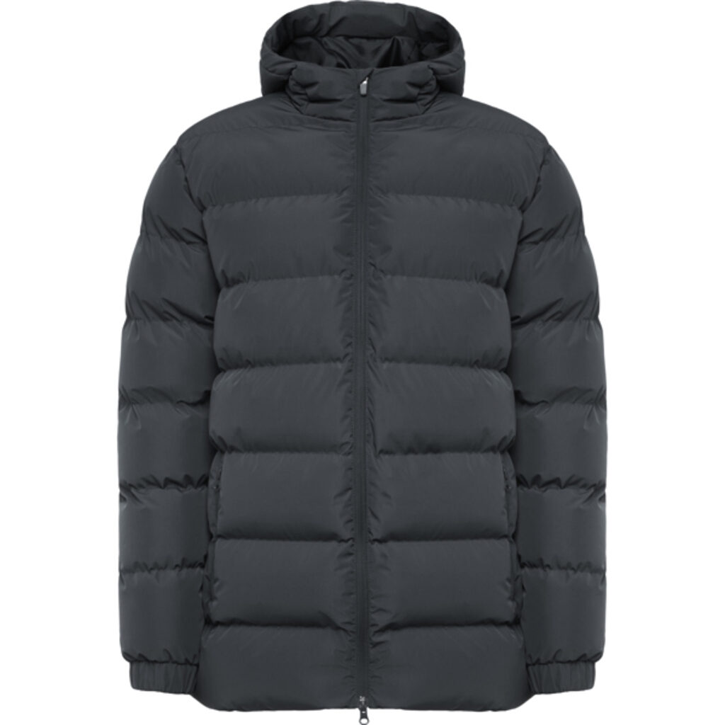 Утепленная спортивная парка темный графит  размер XL - PK50800446- Фото №1
