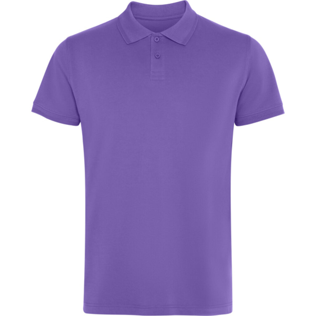 Поло с коротким рукавом фиолетовый  размер S - PO644101711- Фото №1