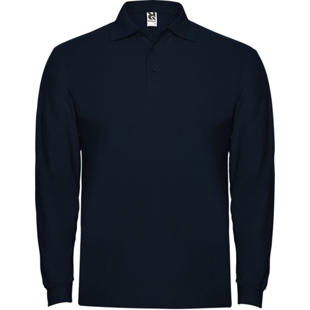 ESTRELLA L/S Поло с длинным рукавом темно-синий  размер XL - PO66350455- Фото №1
