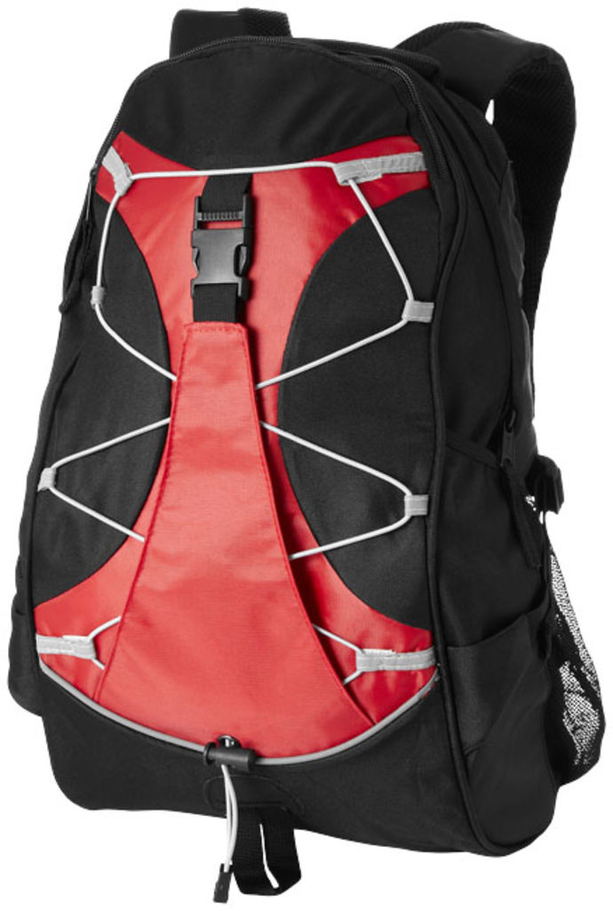 Рюкзак Hikers, цвет сплошной черный, красный