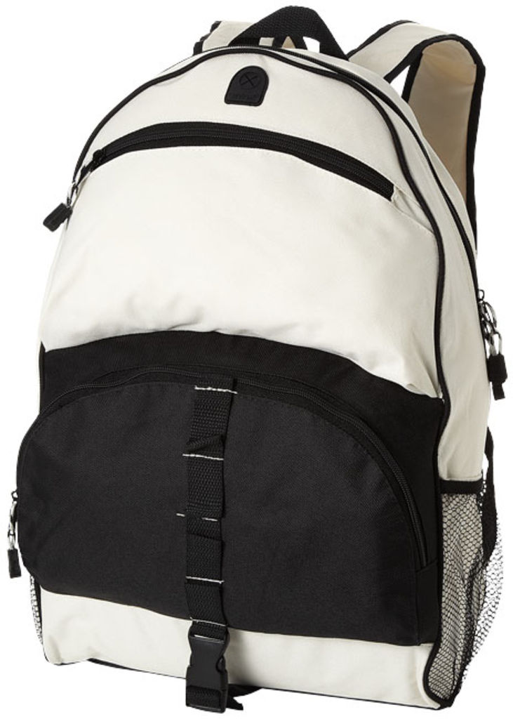 Рюкзак Utah, цвет сплошной черный, белый