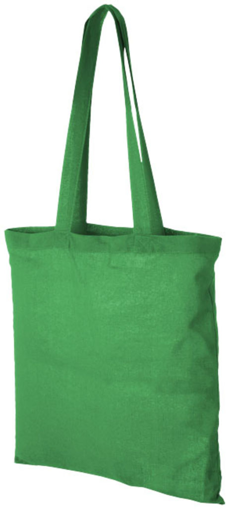 Бавовняна сумка Carolina, колір світло-зелений