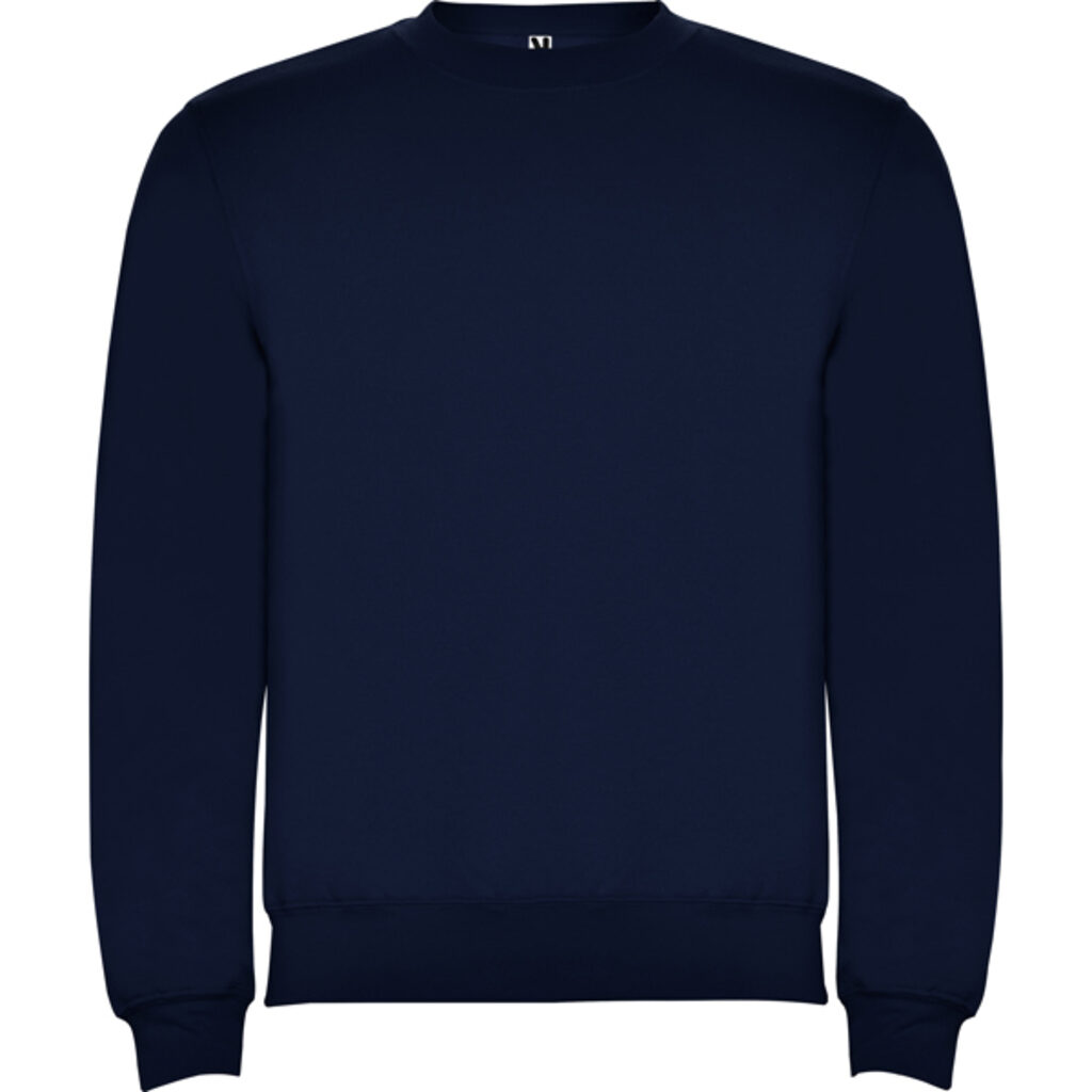 CLASICA Толстовка с круглым воротником темно-синий  размер 1/2 - SU10703955- Фото №1