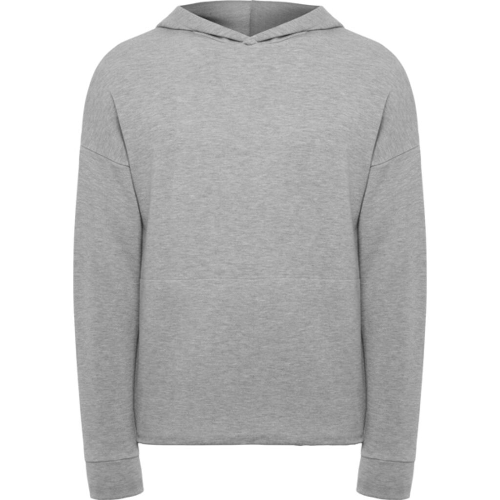 Толстовка унисекс из легкой ткани пёстрый серый  размер 2XL - SU11190558- Фото №1