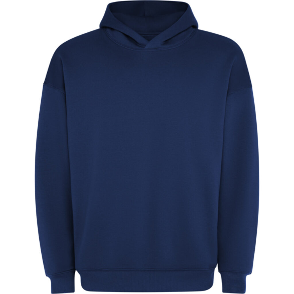 Унисекс толстовка свободного кроя с капюшоном морской синий  размер M - SU67020255- Фото №1