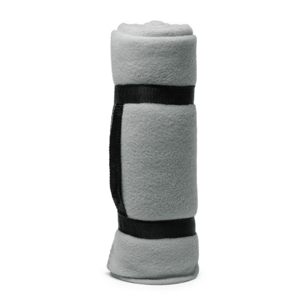 Одеяло из флиса с антипиллинговой обработкой серый - BK5625S158- Фото №1 Одеяло из флиса с антипиллинговой обработкой серый - BK5625S158- Фото №1