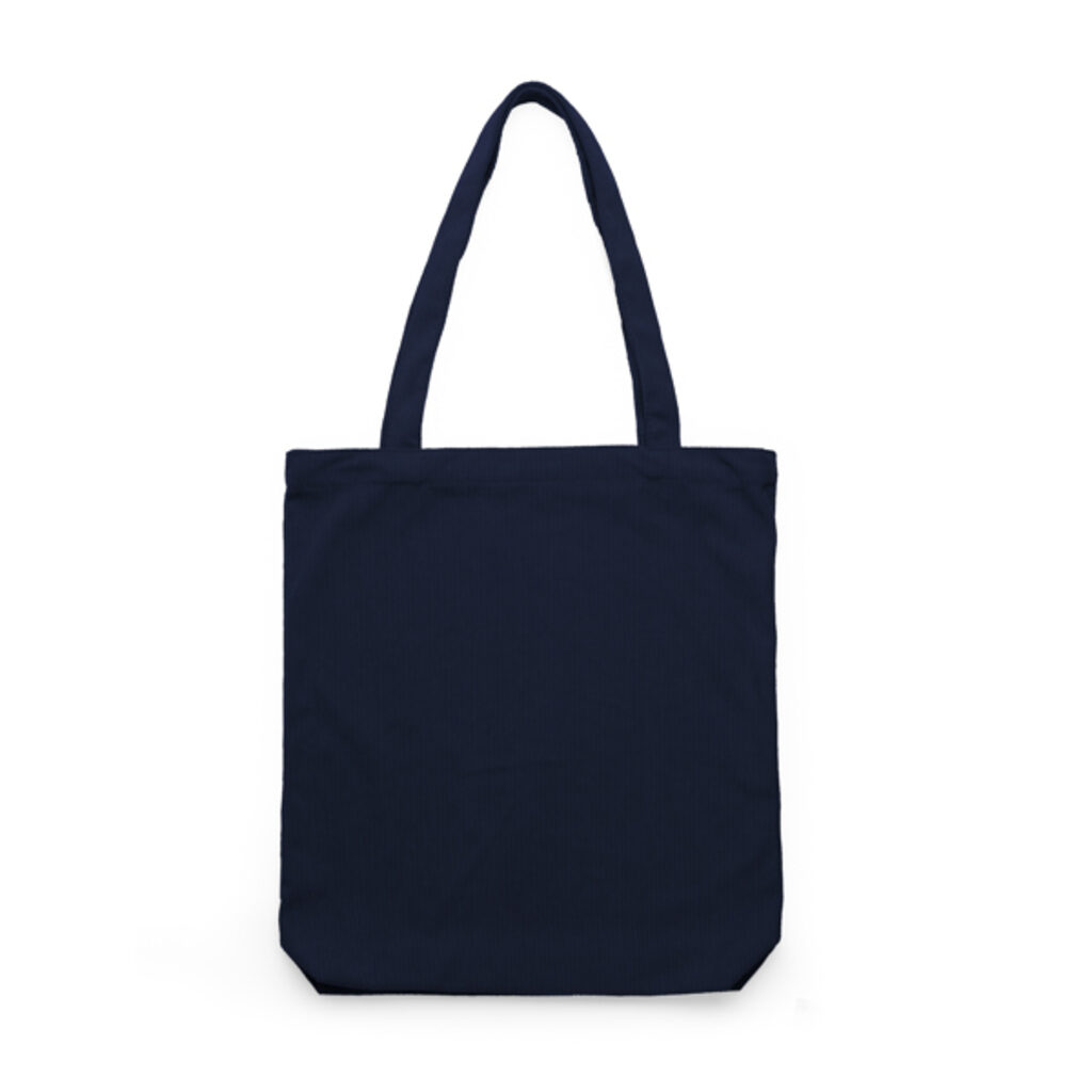 Сумка из вельветовой ткани морской синий - BO1621S155- Фото №1