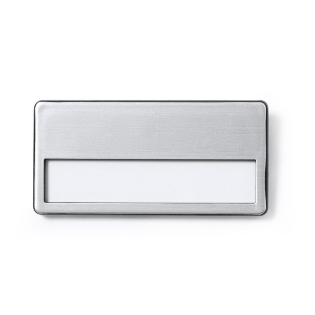 Держатель бейджа серебро - ID7069S1251- Фото №1 Держатель бейджа серебро - ID7069S1251- Фото №1