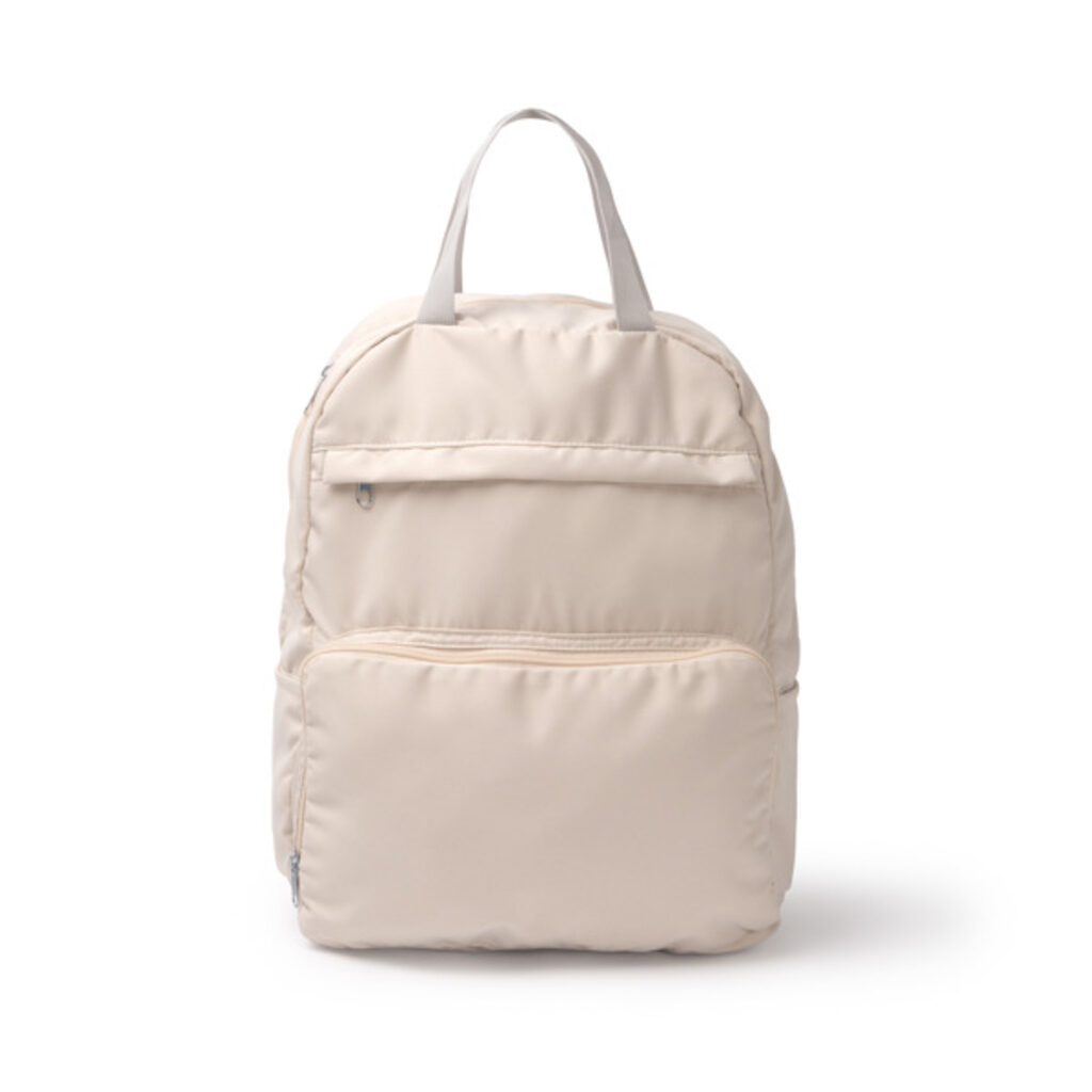 Рюкзак из полиэстера и хлопка бежевый размер ONE SIZE ADULT - MO1924S106- Фото №1 Рюкзак из полиэстера и хлопка бежевый размер ONE SIZE ADULT - MO1924S106- Фото №1