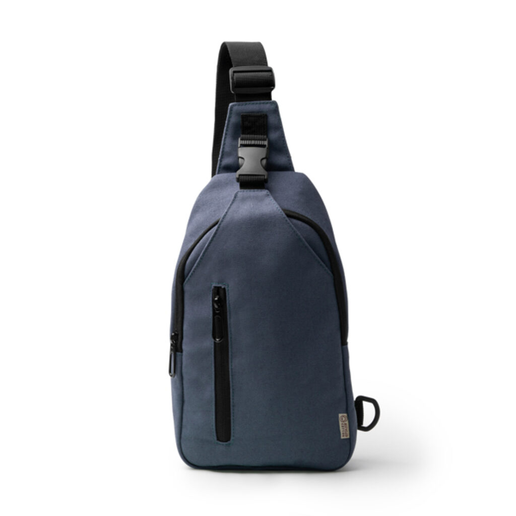Сумка на плечо из переработанного хлопка морской синий  размер ONE SIZE ADULT - MO1927S155- Фото №1