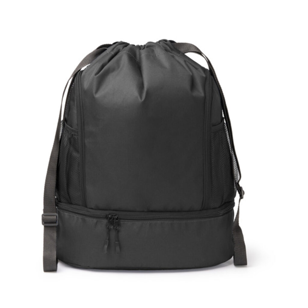 Рюкзак из полиэстера 600D черный  размер ONE SIZE ADULT - MO1959S102- Фото №1