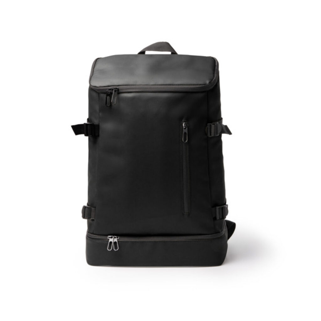 Рюкзак-холодильник зі штучної шкіри чорний  розмір ONE SIZE ADULT - MO2032S102- Фото №1