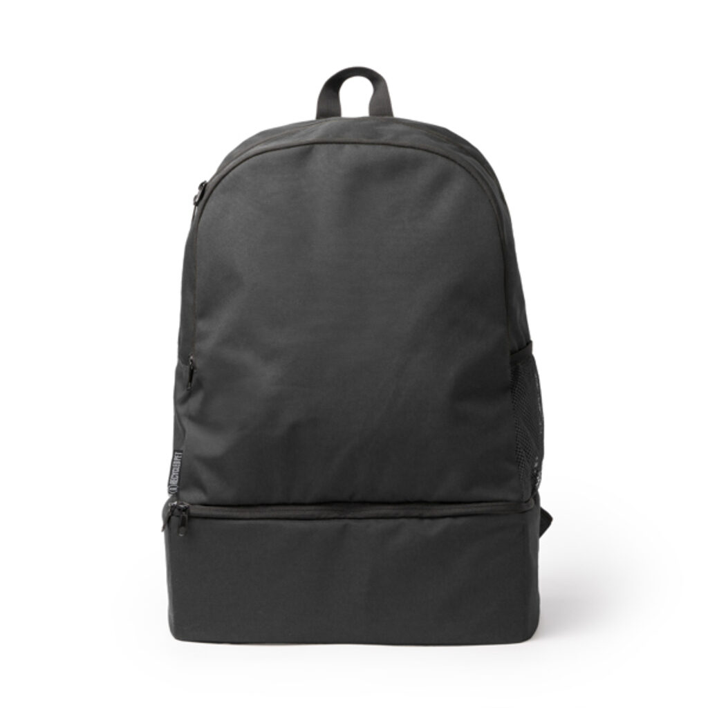 Спортивный рюкзак из 600D RPET черный  размер ONE SIZE ADULT - MO2041S102- Фото №1