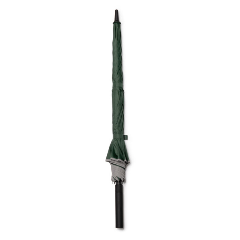 Зонт из RPET с тканью 190T с автоматическим открытием зеленый  размер ONE SIZE ADULT - UM2007S1107- Фото №1