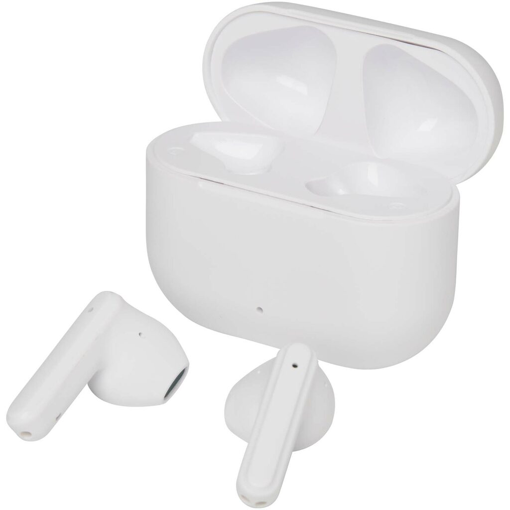 Altais гарнітура True Wireless Bluetooth® із переробленої пластмаси білий - 12448101- Фото №5
