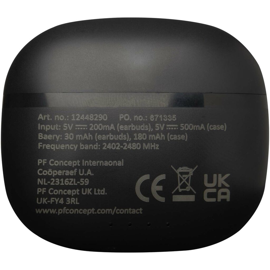 Alterf гарнітура True Wireless Bluetooth® із переробленої пластмаси із силіконовими амбушюрами чорний - 12448290- Фото №4 Alterf гарнітура True Wireless Bluetooth® із переробленої пластмаси із силіконовими амбушюрами чорний - 12448290- Фото №4