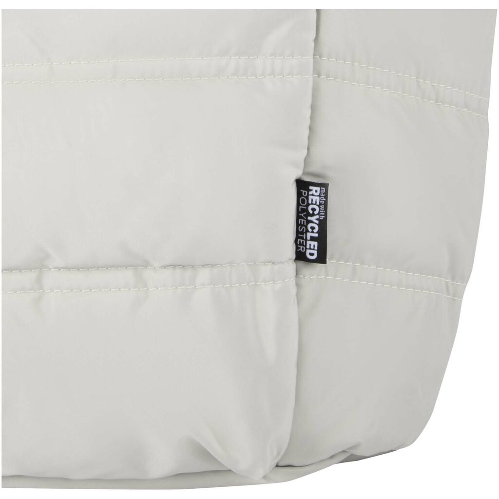 Сумка-тоут для ноутбука Puffer 15,6 дюйма з переробленого матеріалу GRS 18 л бежевий - 13011606- Фото №5