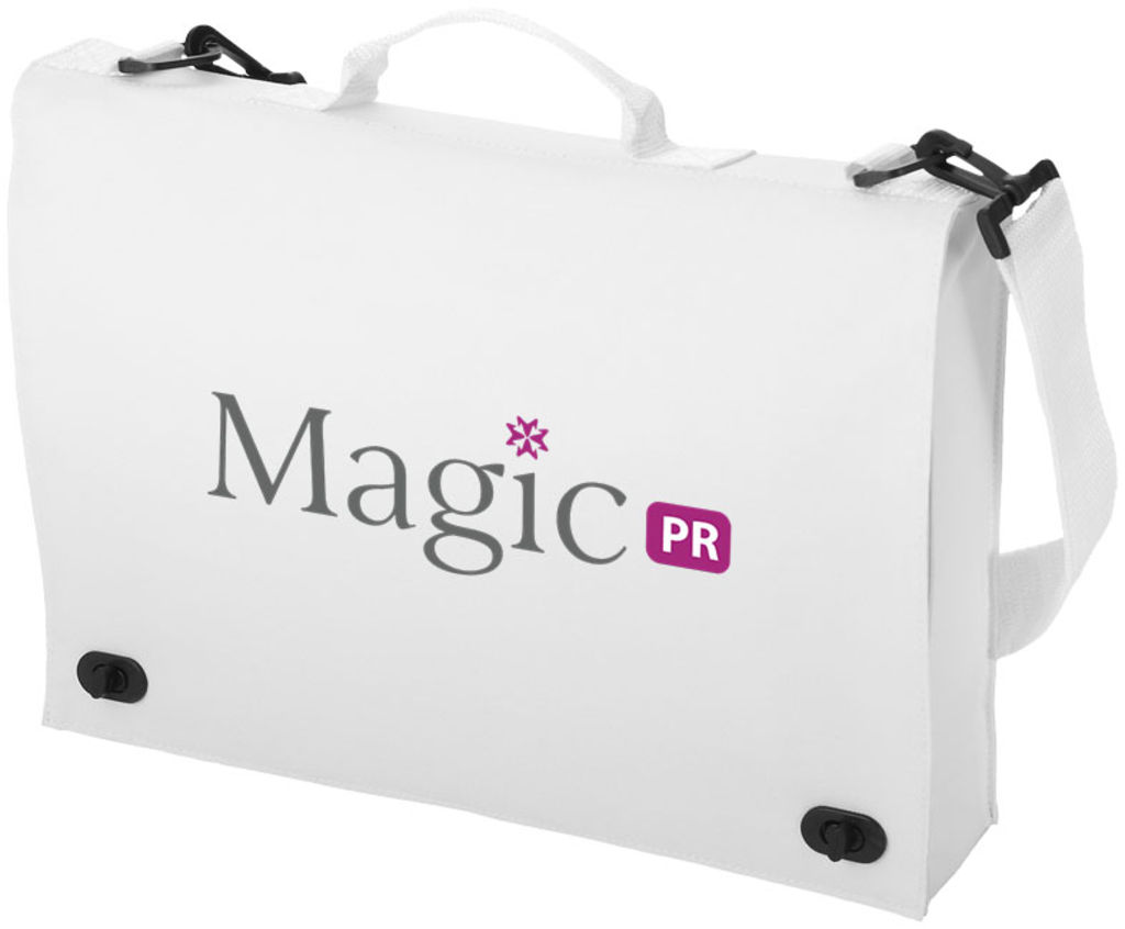 Сумка для конференцій Santa Fee, колір білий - 11960202- Фото №2 Сумка для конференцій Santa Fee, колір білий - 11960202- Фото №2