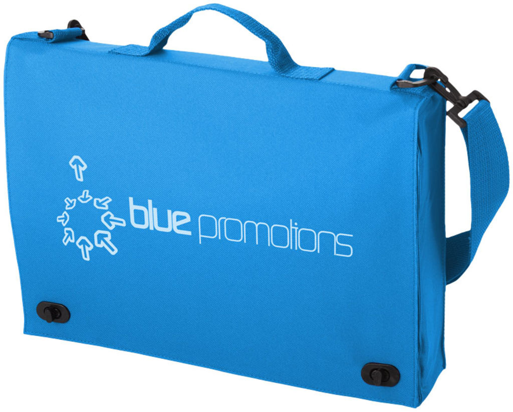 Сумка для конференцій Santa Fee, колір колір морської хвилі - 11960203- Фото №2