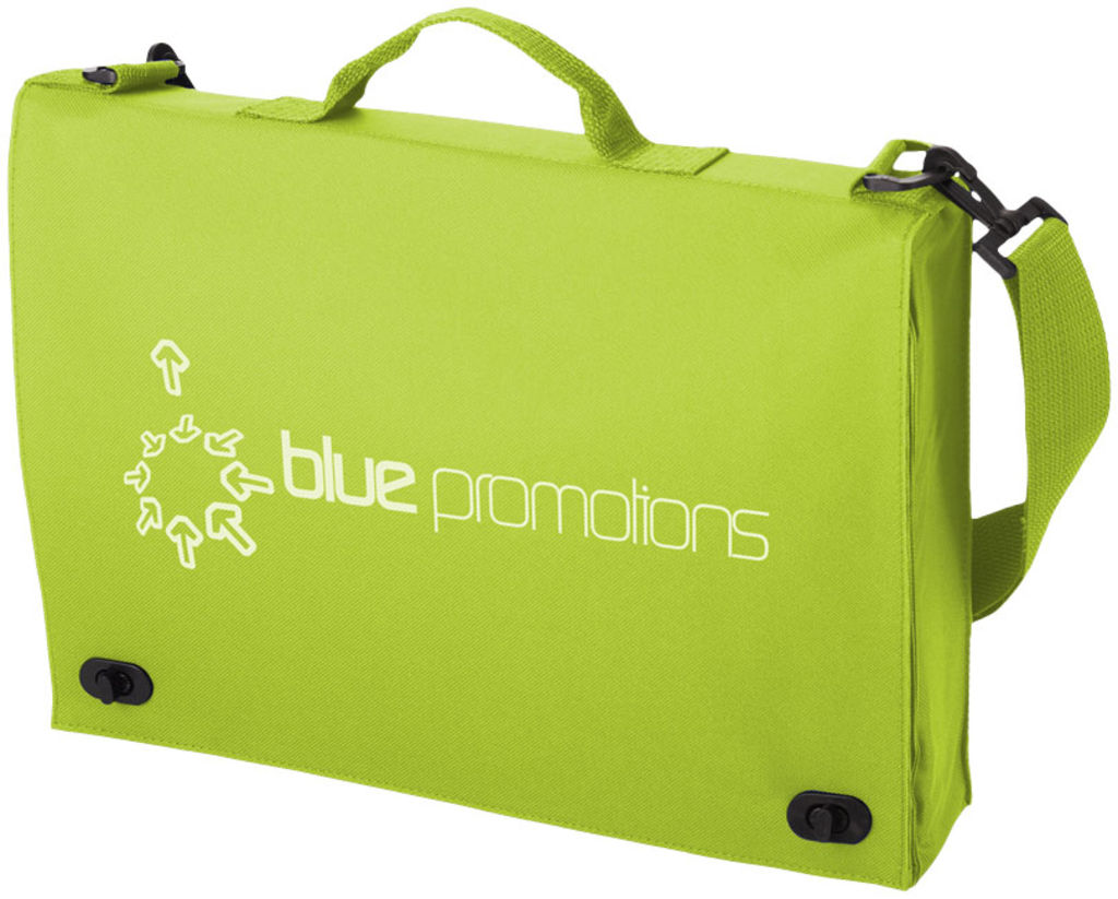 Сумка для конференцій Santa Fee, колір зелене яблуко - 11960204- Фото №2