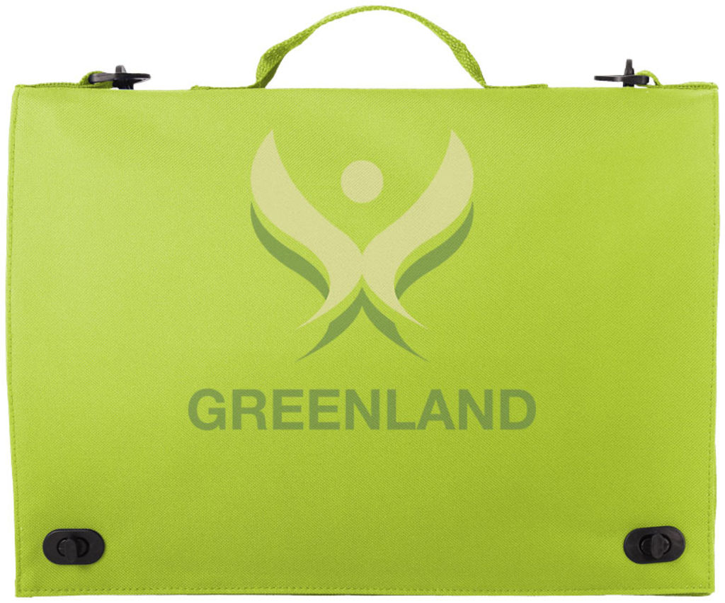 Сумка для конференцій Santa Fee, колір зелене яблуко - 11960204- Фото №3