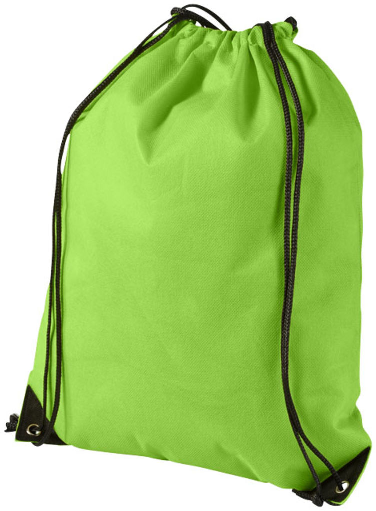 Нетканий стильний рюкзак Evergreen, колір зелене яблуко