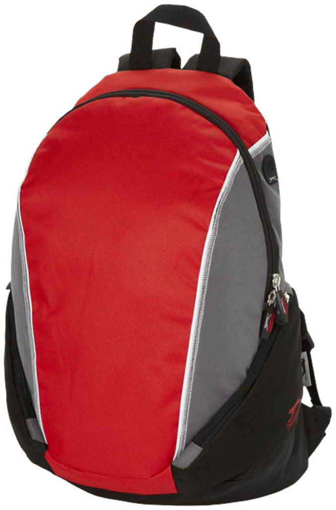 Рюкзак Brisbane для ноутбука , колір червоний, сірий