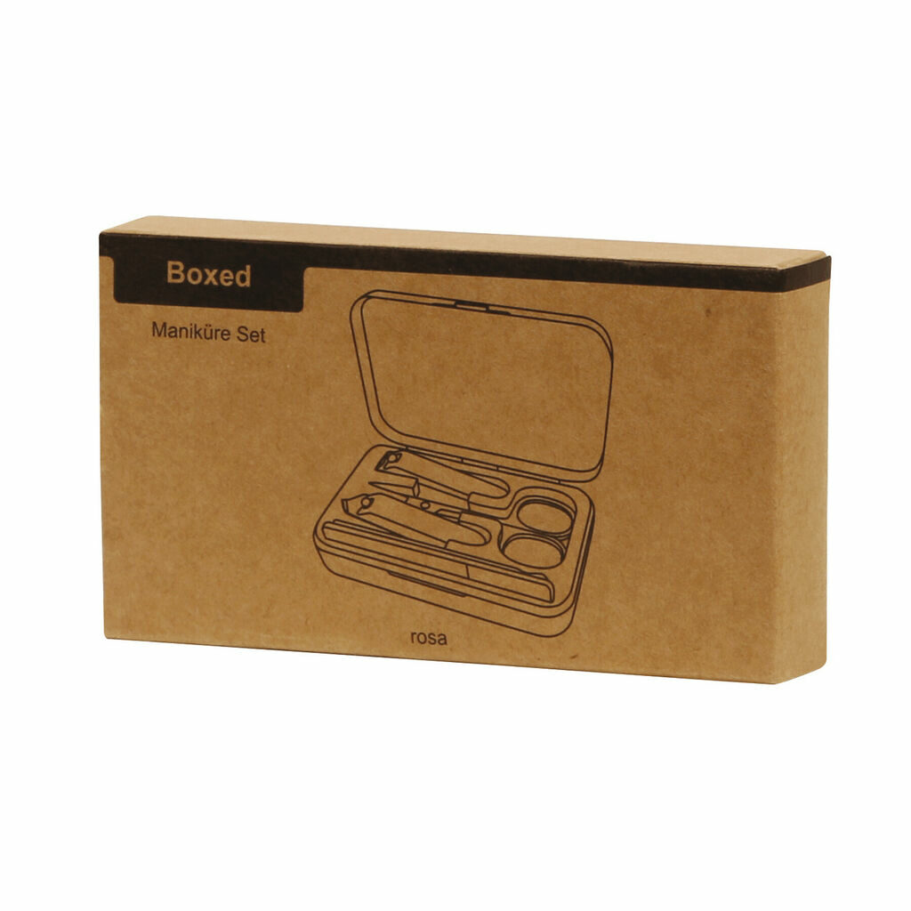Набір для манікюру BOXED рожевий - 56-0499024- Фото №5 Набір для манікюру BOXED рожевий - 56-0499024- Фото №5